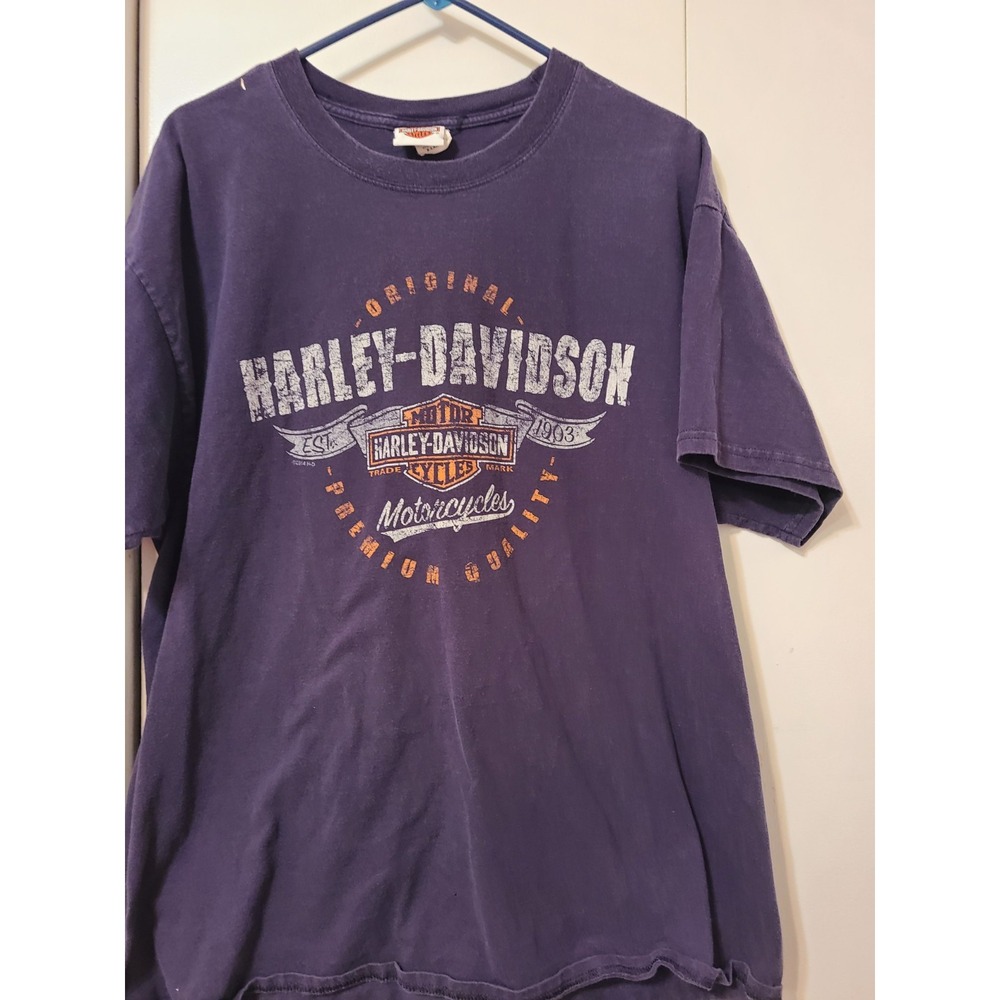 Harley-Davidson Dealer T-shirt From Sioux Falls South Dakota Size XL